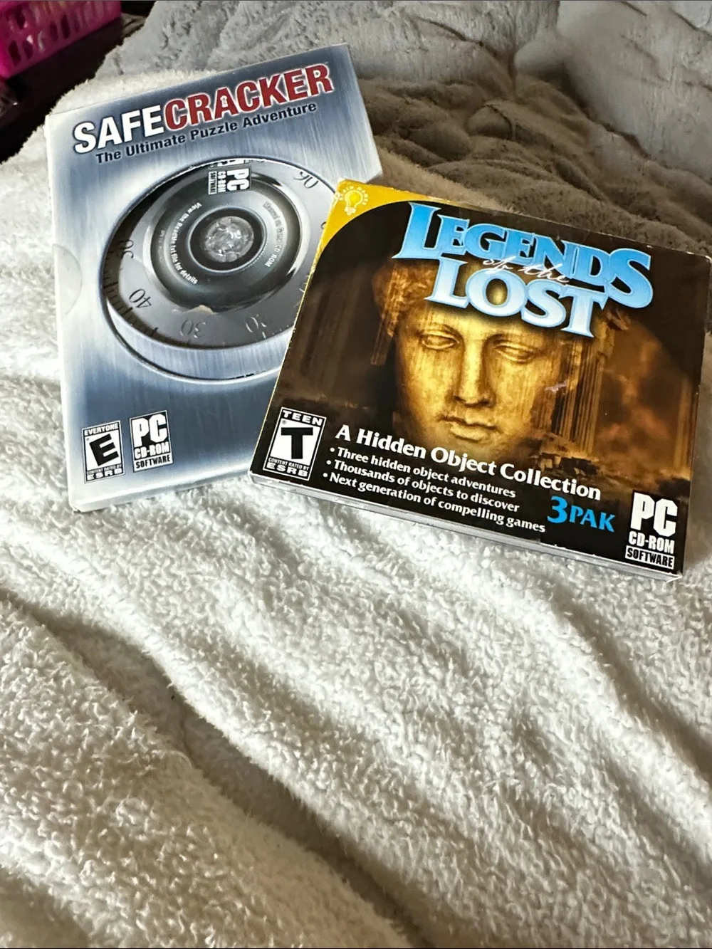 Safe Cracker & Legends Lost PC Game Bundle -used